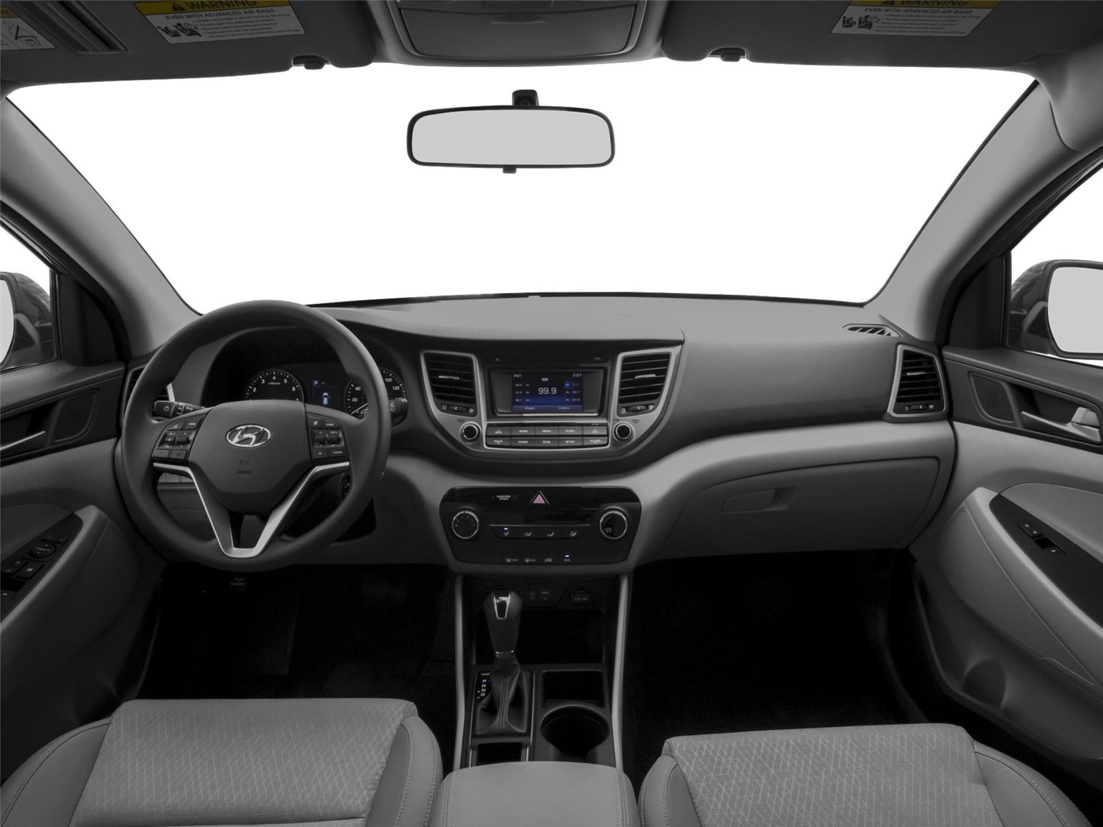 2017 Hyundai Tucson — interior view