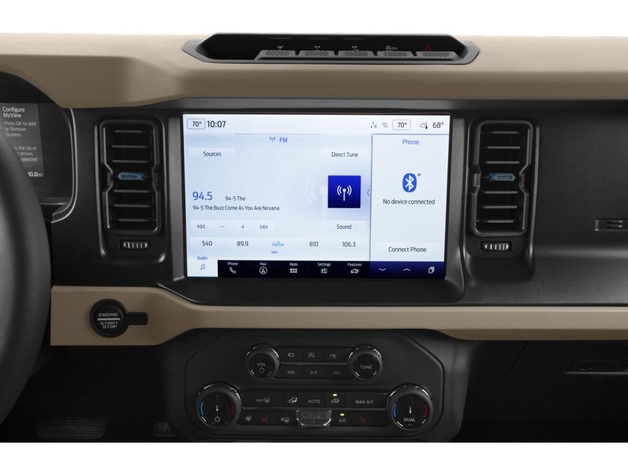 2023 Ford Bronco — detail view