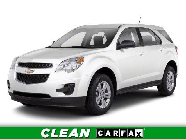 2013 Chevrolet Equinox LTZ in Summit White — front three-quarter view