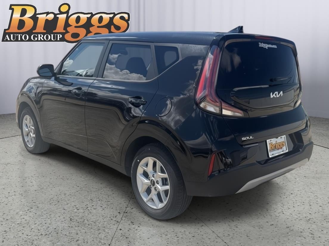 2025 Kia Soul — rear three-quarter view