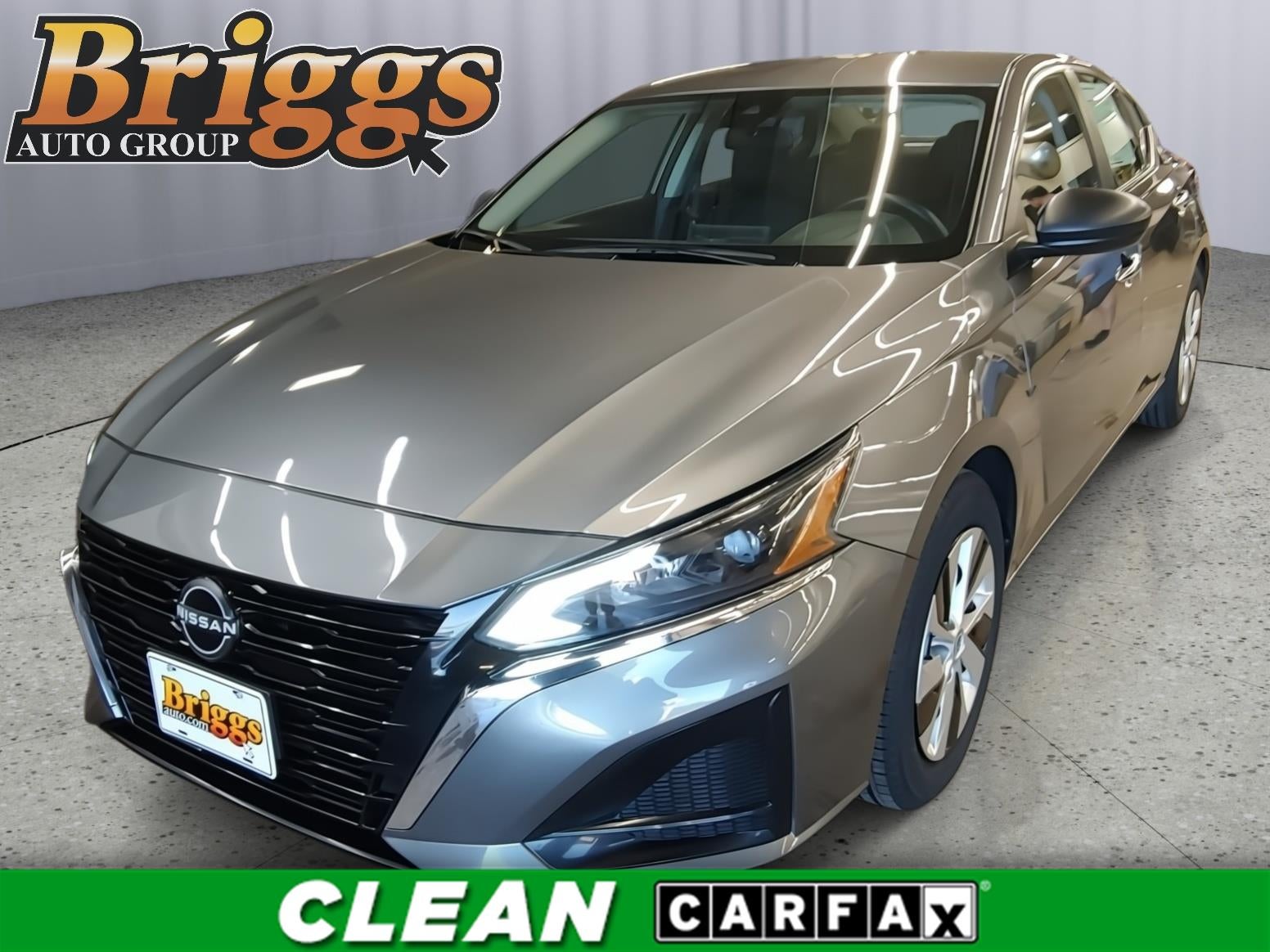 2024 Nissan Altima 2.5 S in Gun Metallic — front three-quarter view