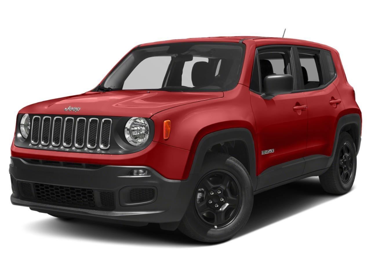 2018 Jeep Renegade Latitude in Colorado Red — front three-quarter view