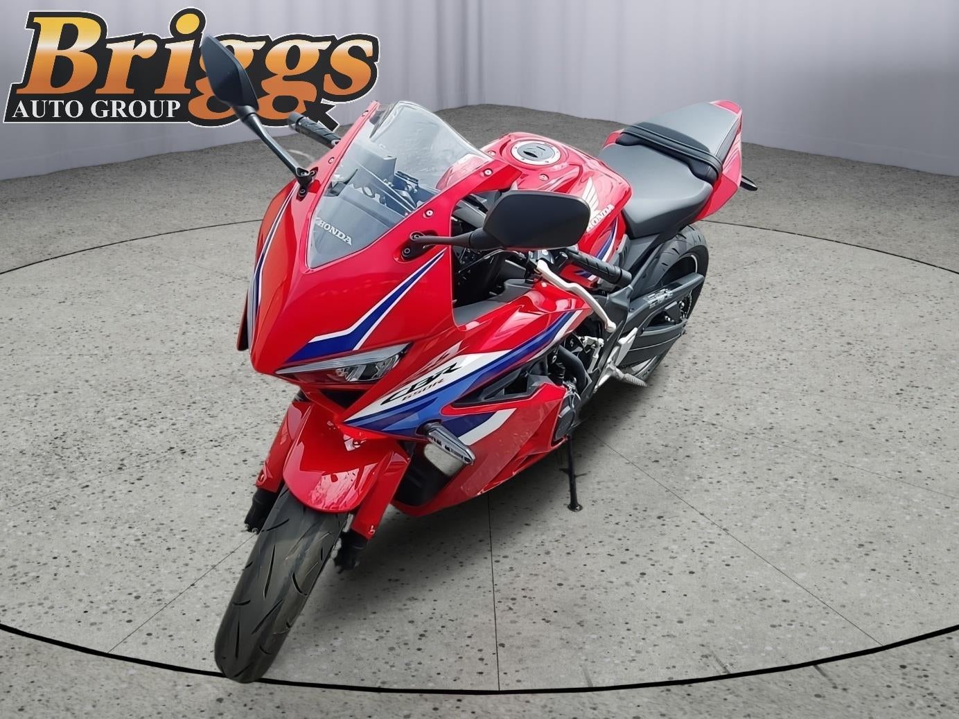 2025 Honda CBR650 Base in Red — front three-quarter view