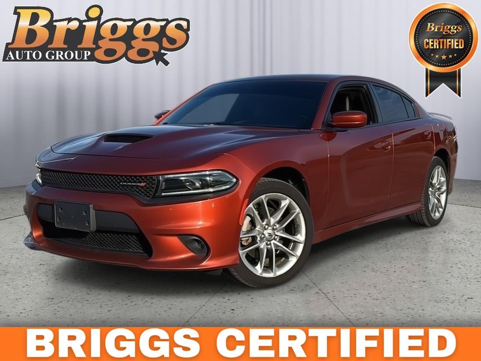 2022 Dodge Charger GT in Sinamon Stick — front three-quarter view